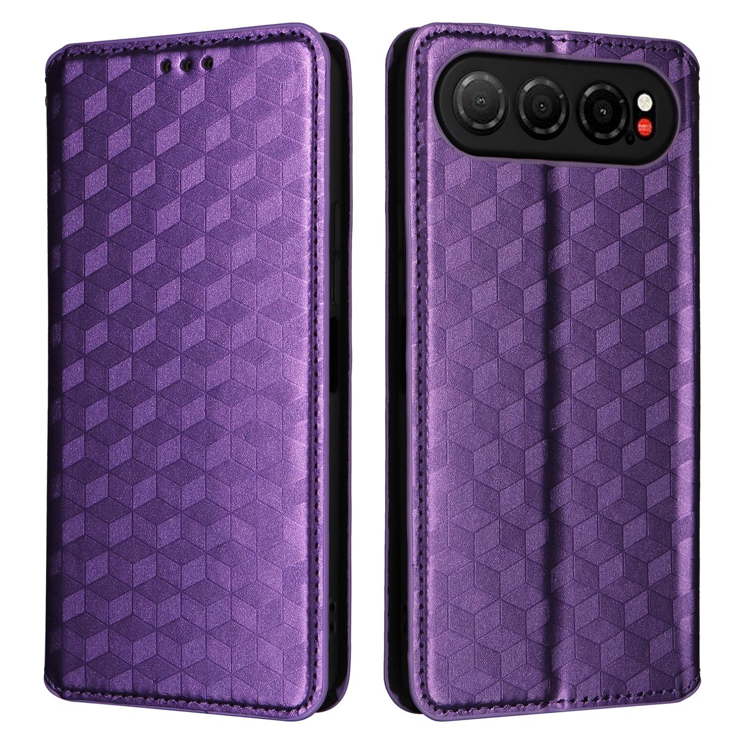 

Для ZTE nubia Air Case Гаманець Шкіряний Чохол для Телефона з Ромбовим Тисненням