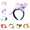Animal Shark Hairband Cartoon Hair Accessories Novelty Dinosaur Headband  Performance Events