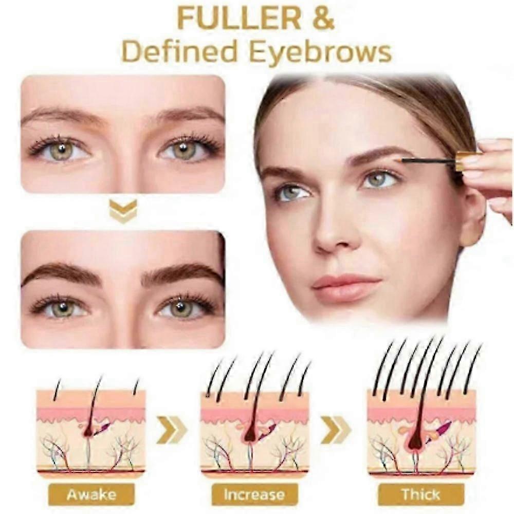 3X Grande Lash Md Eyelashes Eyebrow Growth Essence Longer Thicker Serum Enhancer for Women