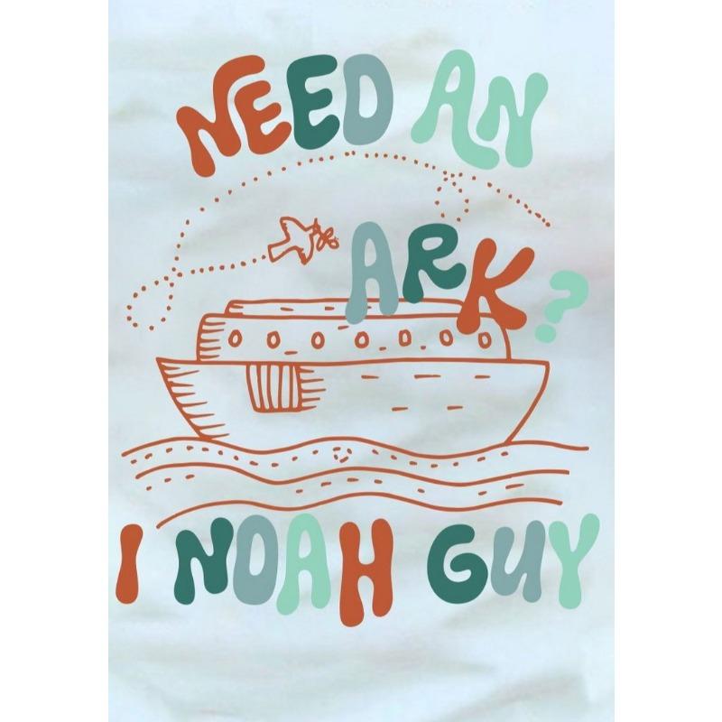 European Size Boys Summer Short Sleeved T Shirt with Sailboat and Letter Pattern Print