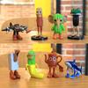 8-12Pcs Italian Brainrot Anime Action Figure Set Tung Tung Sahur Tralalero Tralala Bombardino Crocodilo Figures Model Toy Gifts