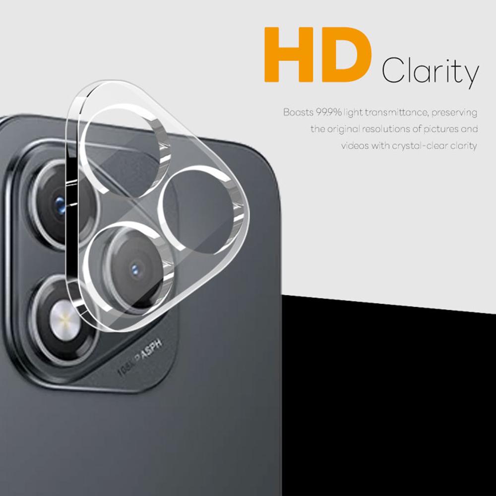 NORTHJO 2Pcs For Honor 400 Lite 5G Camera Lens Protector Tempered Glass Clear Lens Film 3D Full Coverage