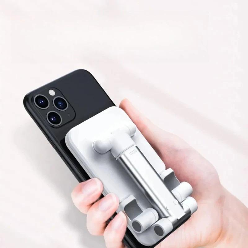 Multi Functional Universal Mobile Phone Holder Foldable and Extendable Desktop Lazy Person Tablet Live Streaming Portable Holder