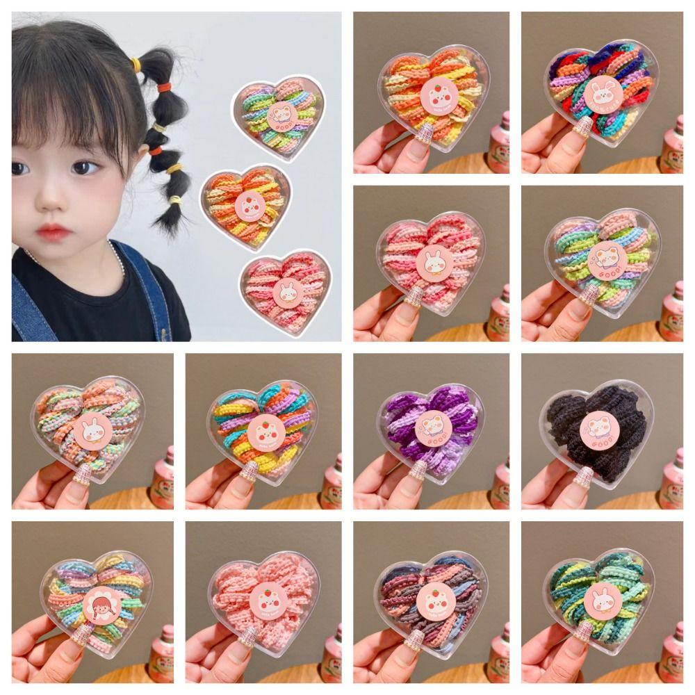 

Держатель для хвостиков для девочек, резинки, эластичная резинка, набор для волос, детская веревка для волос для девочек