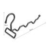 1Pcs Portable Clothes Drying Rack Foldable Clothes Hanger Travel Hotel Wardrobe Drawer Door Mounted Punch-Free Cloth Drying Rack