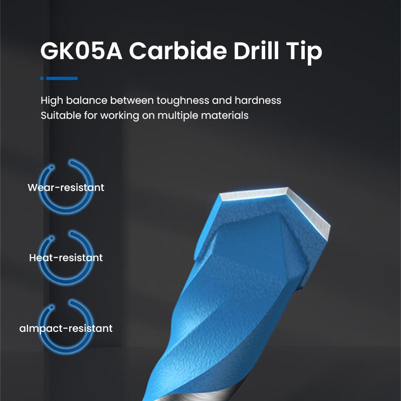 Bosch HEX handle Drill Bits EXPERT series HEX-9 Multi Construction Centering Geometry