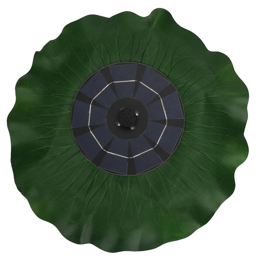 Solar Fountain Floating Solar Water Fountain with 3 Nozzles for Outdoor Pool Pond Garden
