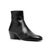 Men's Genuine Leather Chelsea Boots - Summer British Style with Zipper