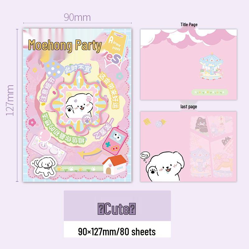 Pick-Up Time: Fun Cartoon Decompression Notebook for Kids & Students – Full-Color Inner Pages