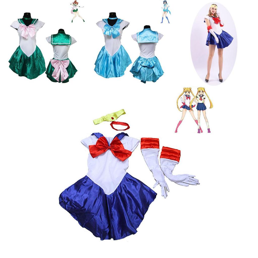 Stunning Sailor Moon Style Dress With Exquisite Workmanship For Halloween Cosplay
