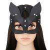 Sexspielzeug für Frauen, erotische Maske, Katzen-Halbmaske, BDSM, Party, Cosplay, Sexy Kostüm, Sklavin, Sexy Kostüm, Sklavin, Bühnenauftritt