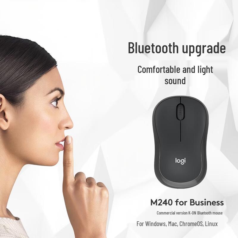 

Logitech M240 Wireless Silent Bluetooth Mouse