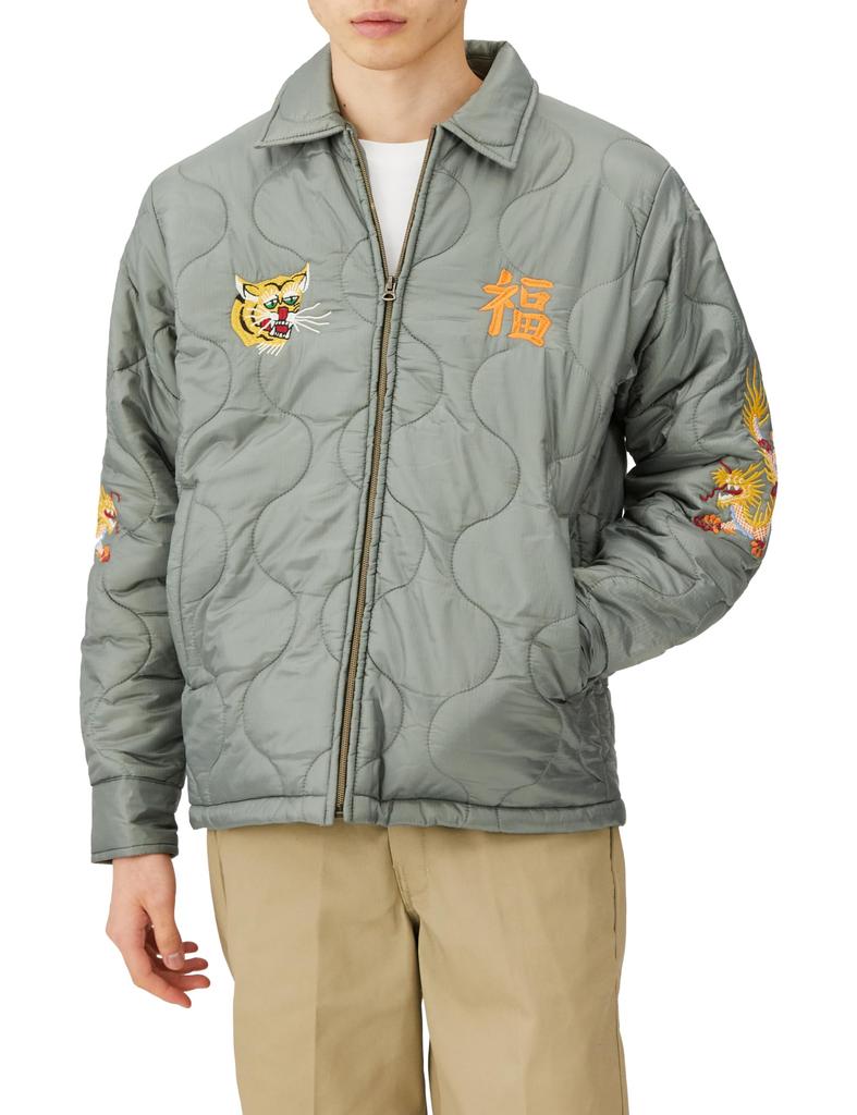 HOUSTON NYLON RIP VIETNAM JACKET by Foliage Men's (TIGER)