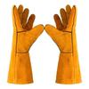 Soft Welding Gloves Anti-scalding Flexible Gardening Safety Gloves Heat Resistant Durable Leather Working Gloves Driving
