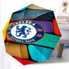 1pc Sturdy 8-Bone Auto Umbrella, Chelsea FC Umbrella, Digital Printed, Foldable Umbrella for On-the-Go Outdoor Use