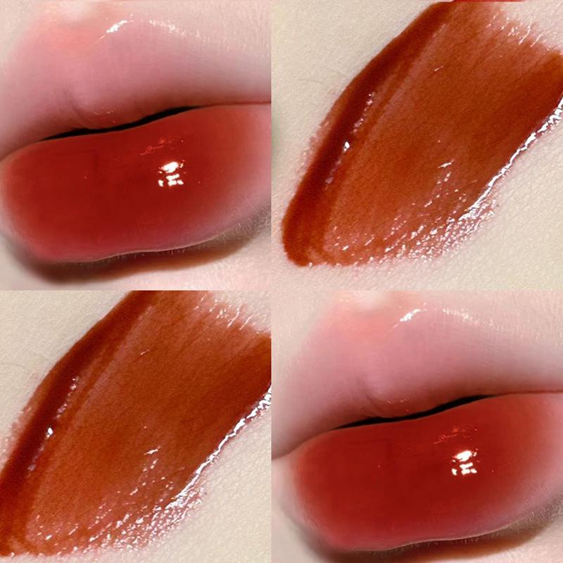 

PinkyFocus Translucent Square Tube Lip Gloss: Long-lasting, Moisturizing, Non-Transfer, Brightening Lipstick.