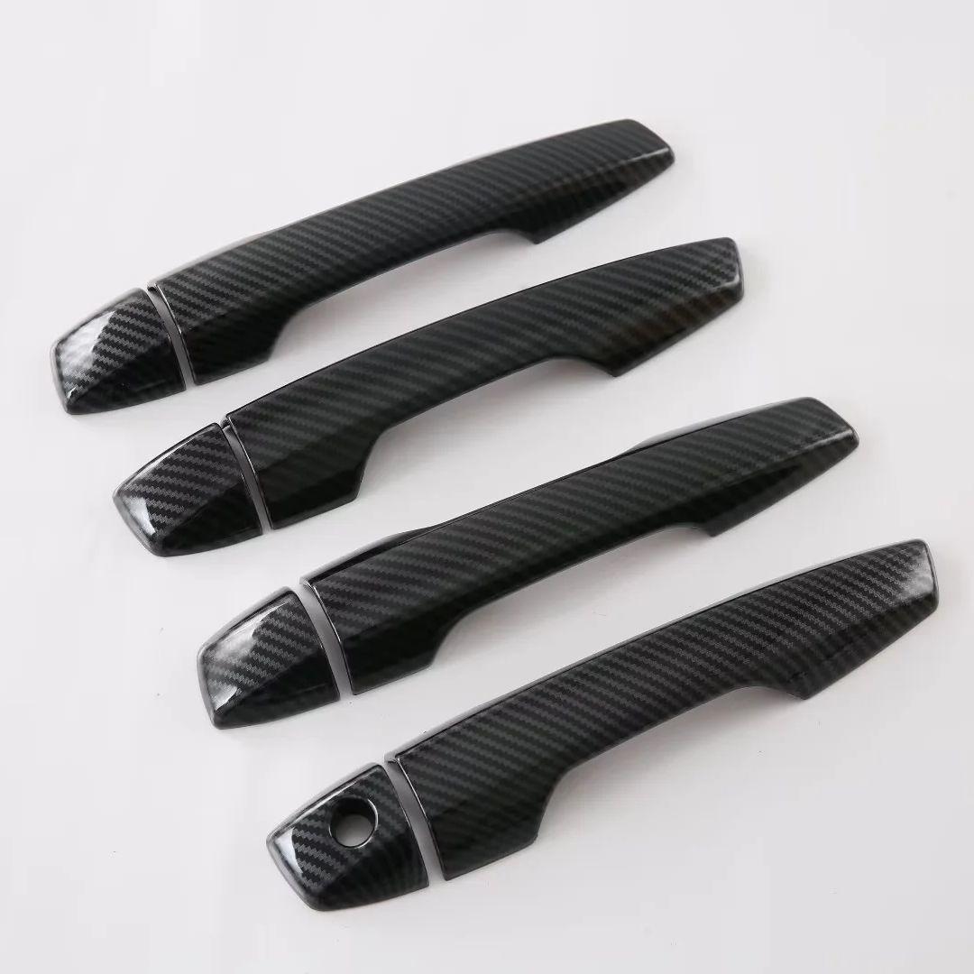 

For Mitsubishi Outlander 2024 2025 ABS Chrome Door Handle Cover Door Bowl Frame Trims Sticker Car Styling Accessories No Smart Hole