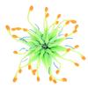 Artificial Coral Silicone Simulation Water Plant Aquarium Fish Tank Decoration OrnamentOrange