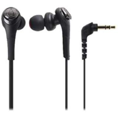 Audio Technica SOLID BASS Ενδοακουστικά Ακουστικά Μαύρο BK ATH-CKS550