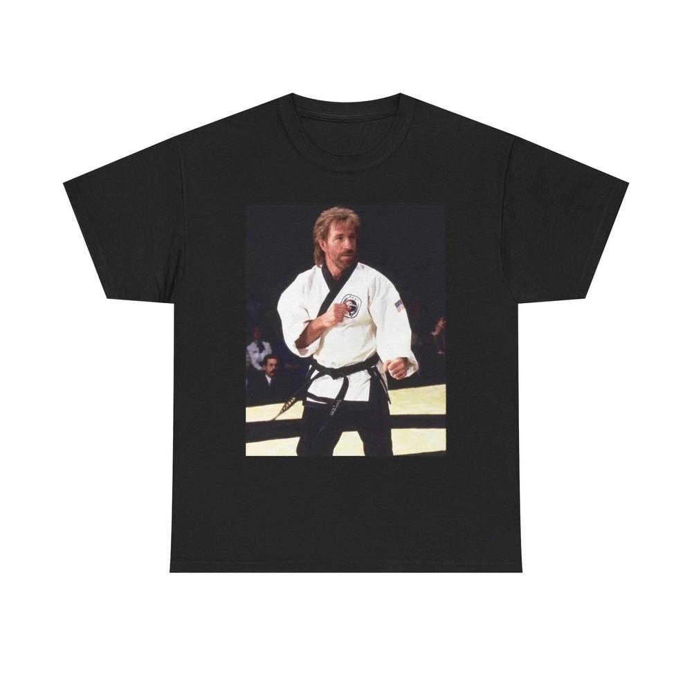 Chuck Norris Karate Funny Graphic T Shirt NEW Cotton Tee Gift Reprint Unisex T-Shirt XXXL