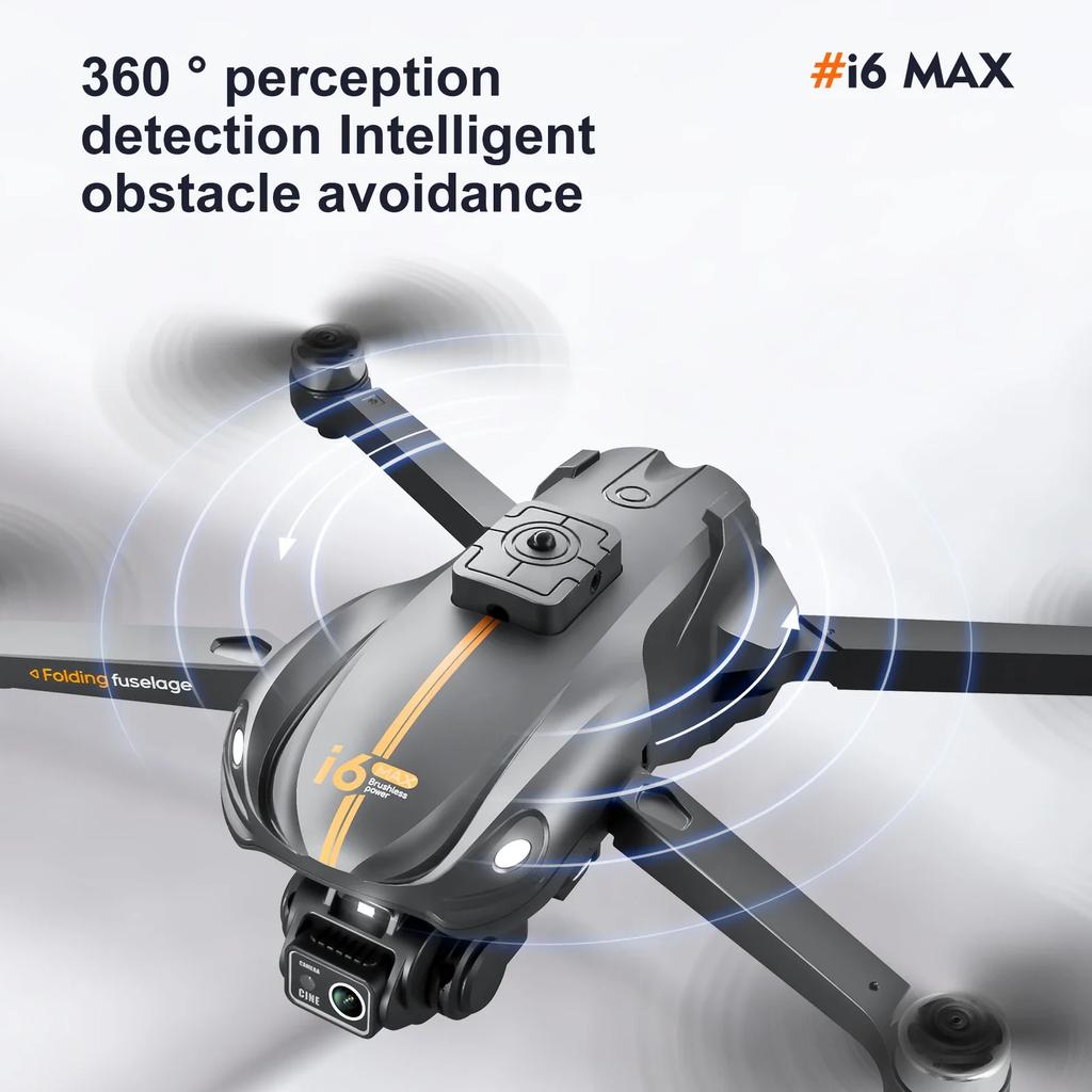 I6max Night Vision Lifting, Obstacle Avoidance, Brushless Optical Flow Positioning, Professional Aerial Photography 4K Drone