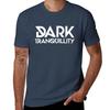 T-shirt Logo Bianco Dark Tranquillity t shirt per uomo g uomo t shirts per uomo t-shirt essenziale T-Shirt