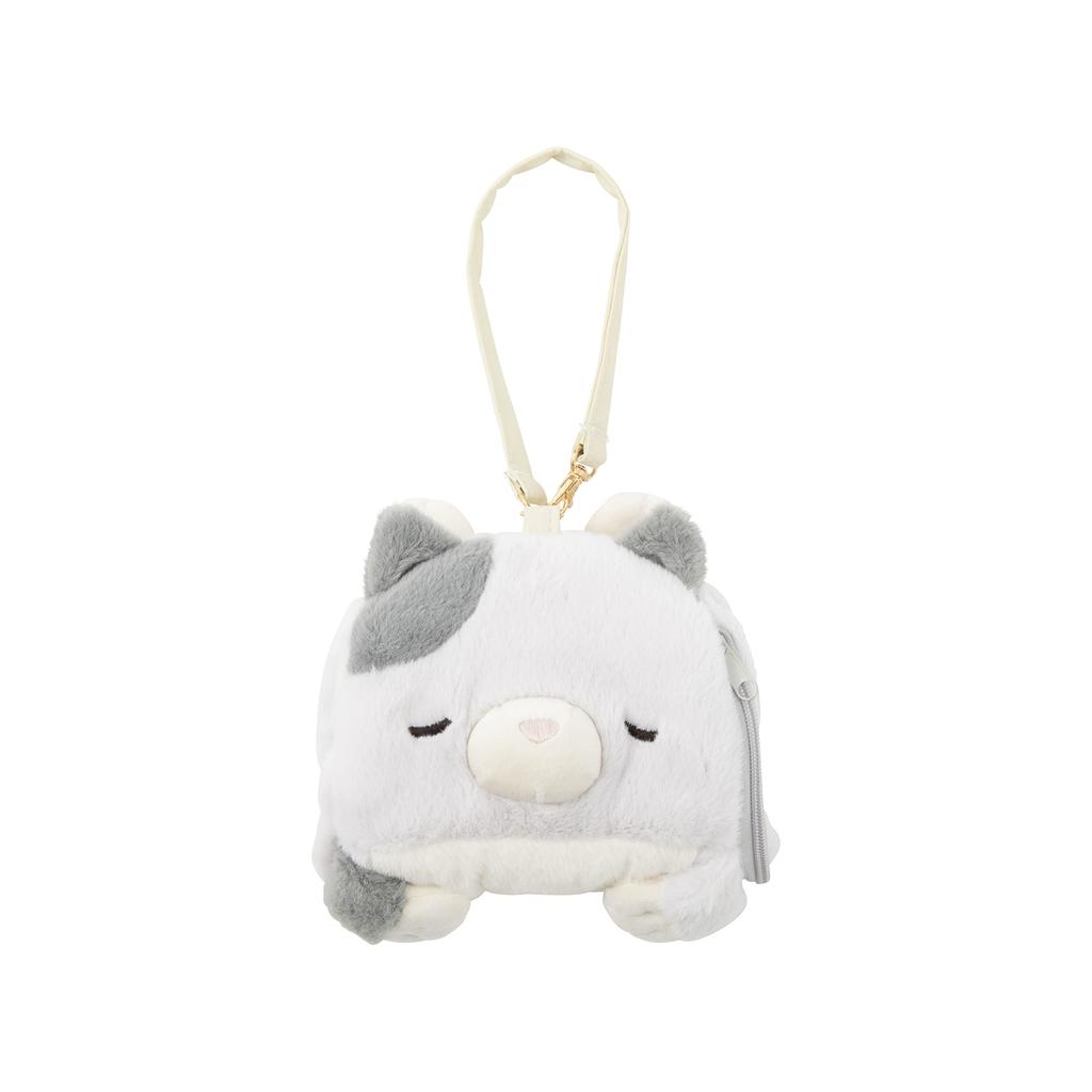 Livheart Tissue Case, Pokshin, Cat Miiko (Total Length Approx. 25cm), Hanging Pouch, 88808-61, W13.5xD25cm