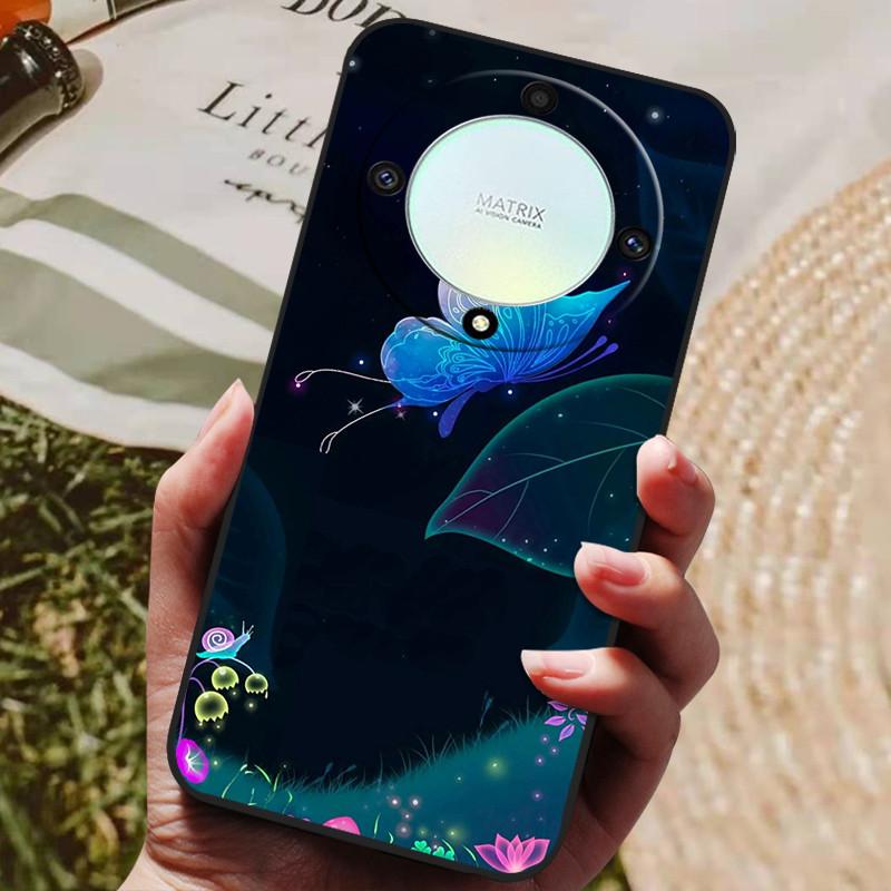 For Honor Magic 5 Lite Case Magic5 Lite Silicone Soft Shockproof Bumper Back Cover For Honor Magic 5 Lite Cover Case Coque Funda