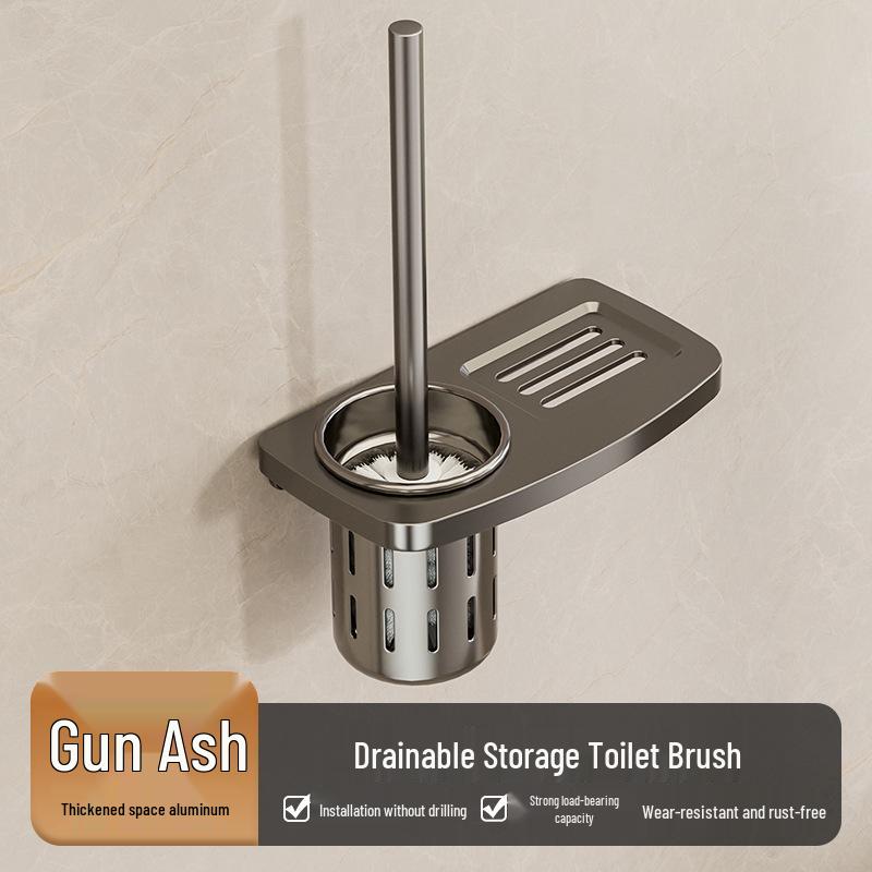 Wandmontierter, faltbarer Badezimmer-Handtuchhalter ohne Bohren