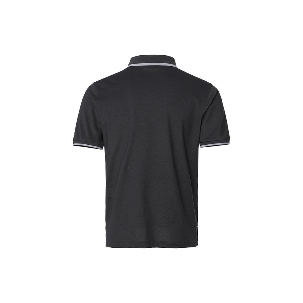 Columbia Polo Shirts Men's Black Polo Collar Moderate Straight Fit AE0412-012
