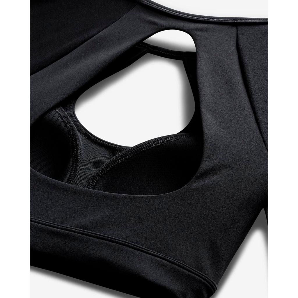 Nike Women's Dri-Fit Long Sleeve Crop Top Training Shirt Black FB4103-010