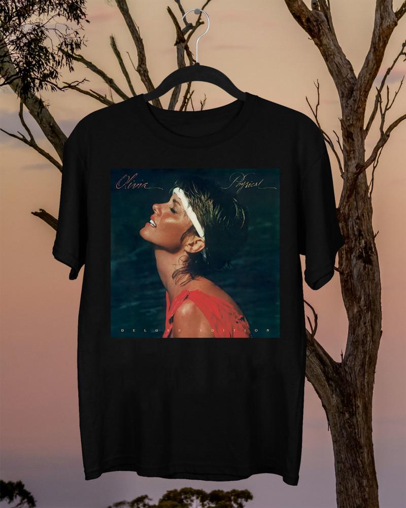 Olivia Newton John Signed T Shirt S-4XL Short Sleeve Men EG281 Unisex T-Shirt XL