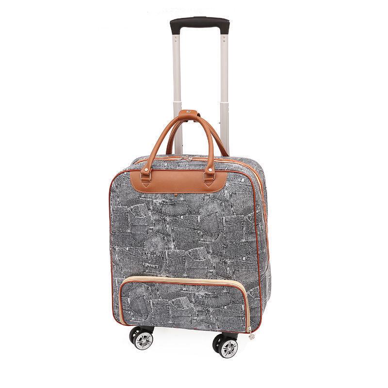 

Женская большая водонепроницаемая сумка-тележка с универсальными колесами Large (4 Wheels)