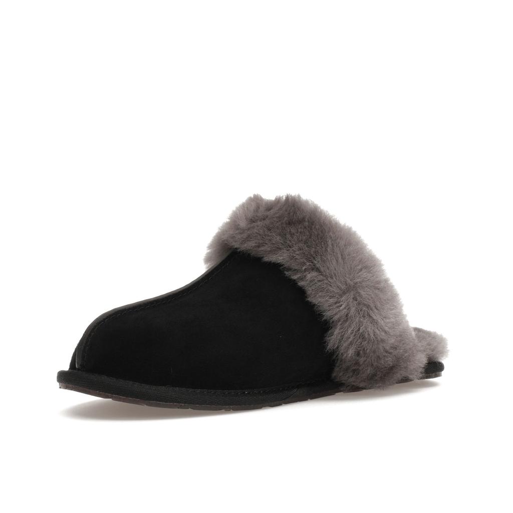 UGG Women's Scuffette II Black Grey Slippers 1106872-BCGR