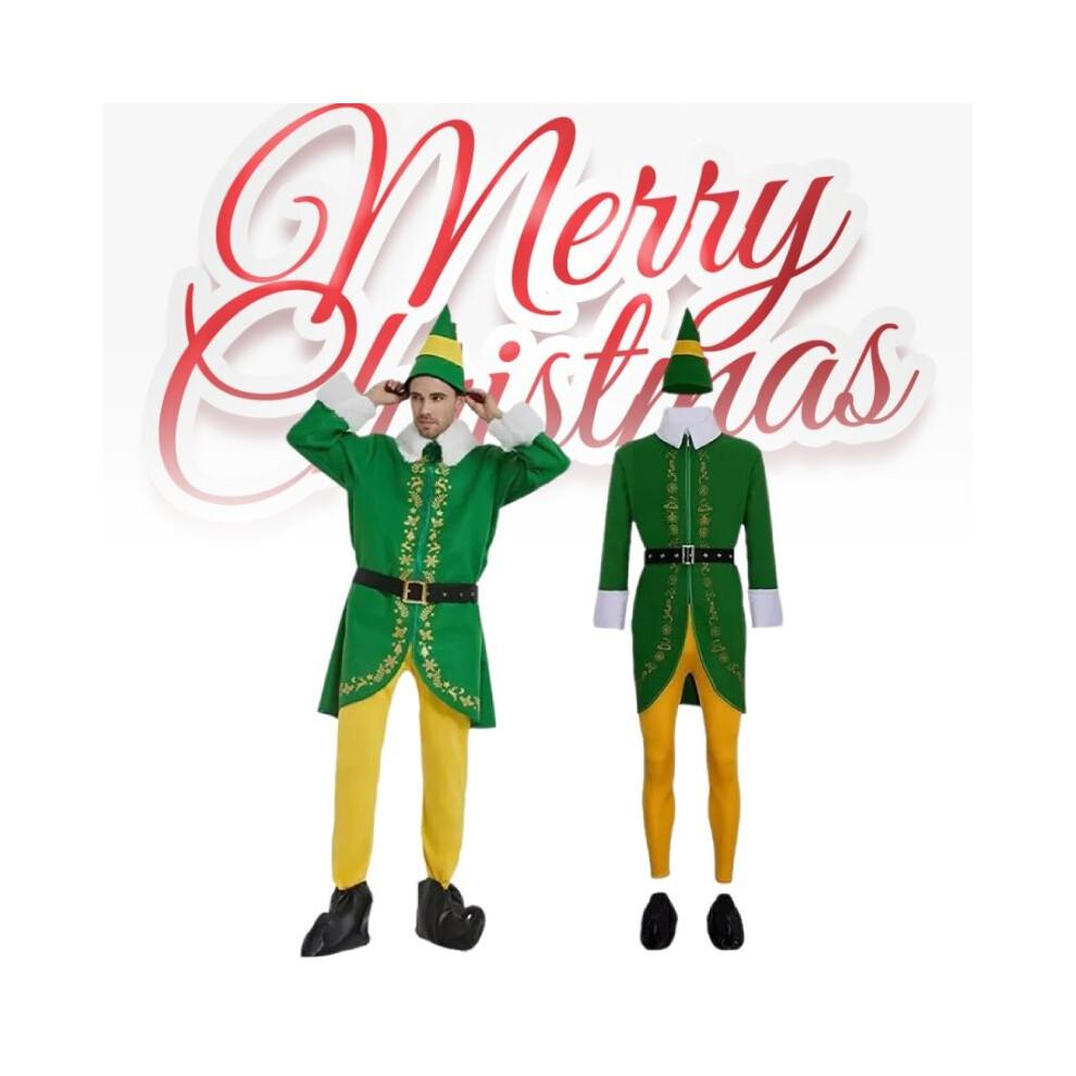 (150 Kind)Weihnachtself-Cosplay-Kostüm, grüne Kleidung, festliche Dekoration, Aufführung
