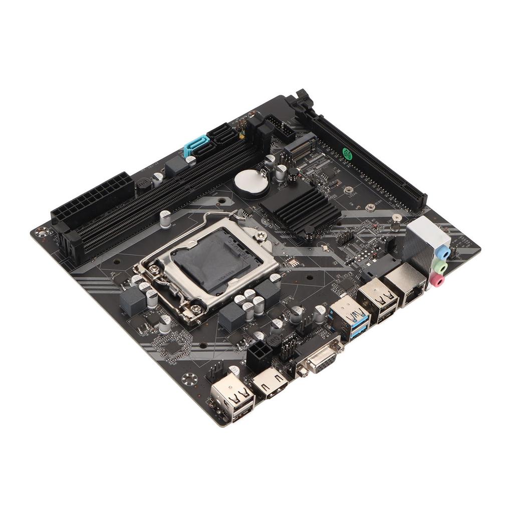 DDR3 Motherboard Double Channel PCIe X16 SATA3.0 DDR3 4 USB2.0 2 USB3.0 3 Phase Power LGA 1155 Motherboard for Computer