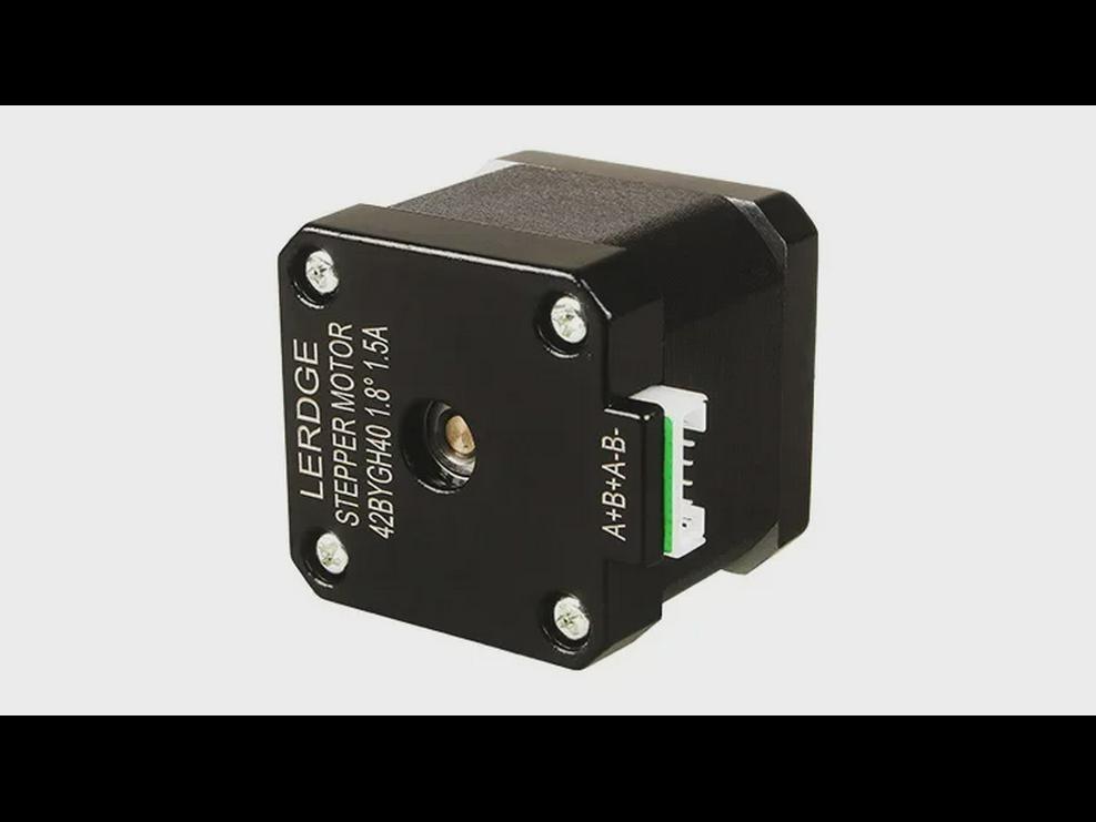 Leji 3D Printer Accessory: 42 Stepper Motor, Two-Phase, Four-Wire, 40mm Height, 1.8 Degrees, 1.5A Engraving Motor.
