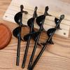 4/5cm Garden Auger Spiral Drill Bit Spiral Hole Digger Ground Drill Earth Accessories Seed Planting Flower Planter Planting Tool