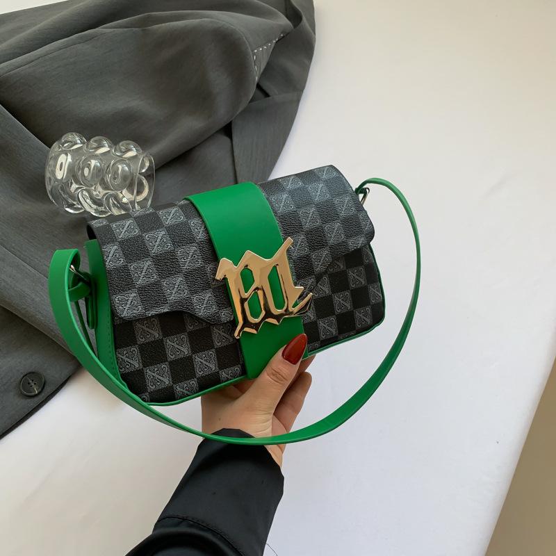 

Модная городская женская сумка подмышкой, летняя, новая, нишевая, ретро-дизайн, старый цветок, одна сумка на плечо, маленькая квадратная сумка