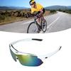 Outdoor Cycling Riding Polarized Fishing Glasses Mountain Bike Riding Sunglasses for Camping White