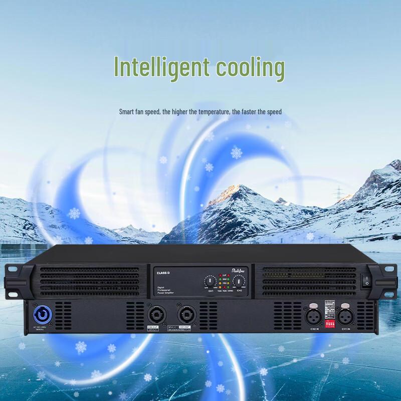 Runpu 2x800W Stereo Conference Power Amplifier (CN version)