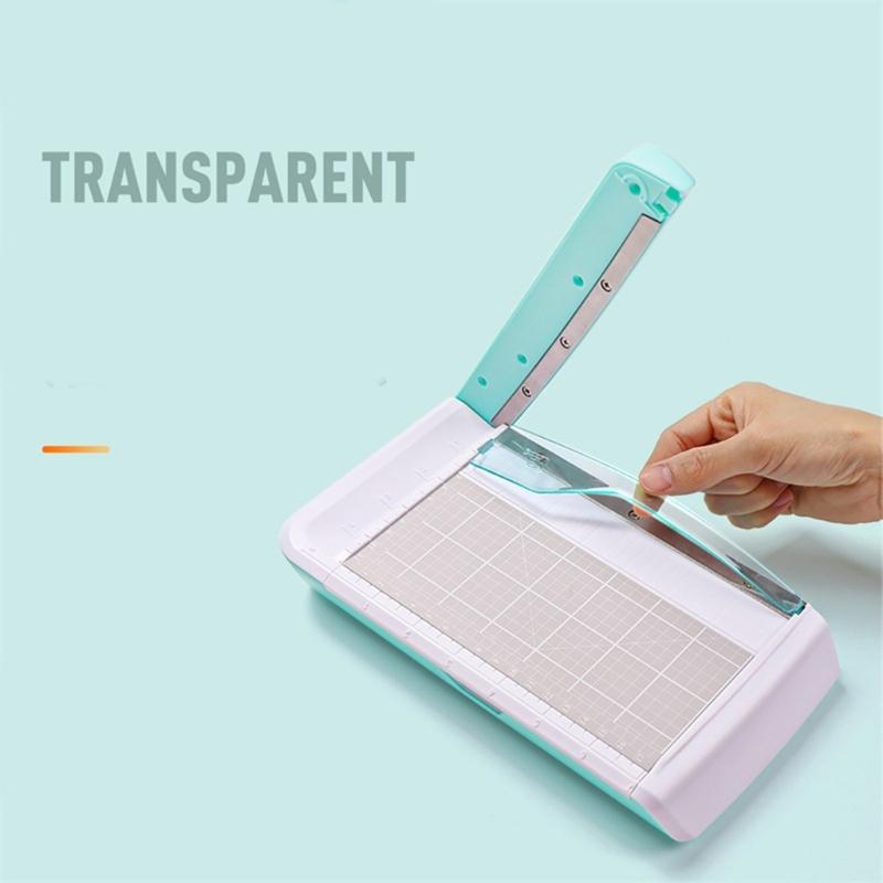Paper Cutter Paper Slicer with Scale Paper Trimmer Multifunctional Paper Cutting Tool for Paper Photos Label Cardstock