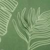 Garden Bench Cushion with Leaf Pattern 120 X 50 X 4 Cm Oxford Fabric
