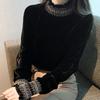 Sweatshirt for Women Cotton   Fleece Thickened Round Neck Casual Pullover Long Sleeve Top Sweatshirt