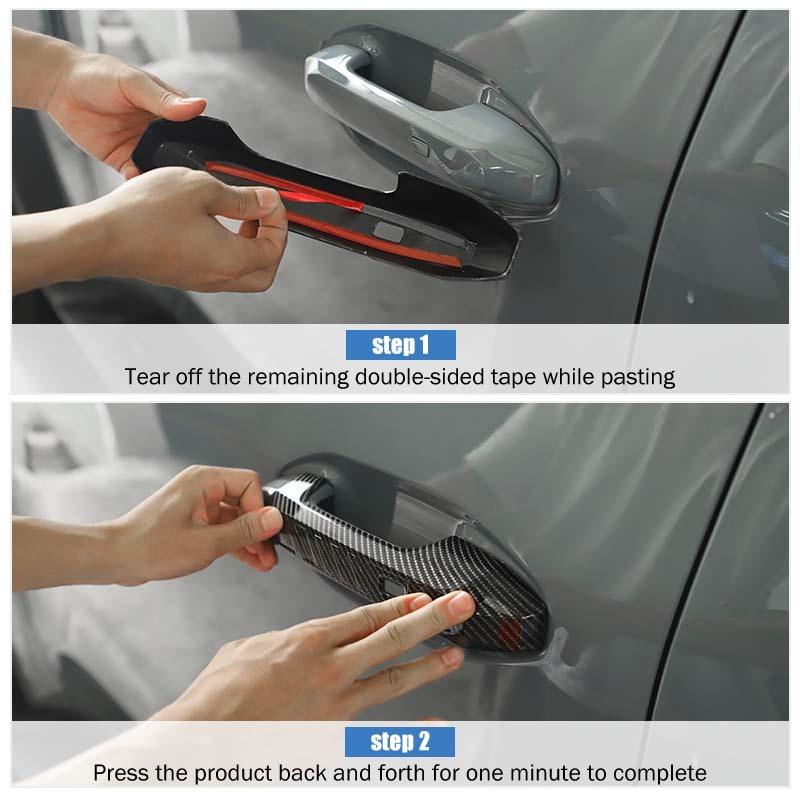 ABS Door Handle Decoration Cover Sticker Fit For Jetour Traveler 2023 Up For Jetour Shanhai T2 2024 Up Exterior Accessories
