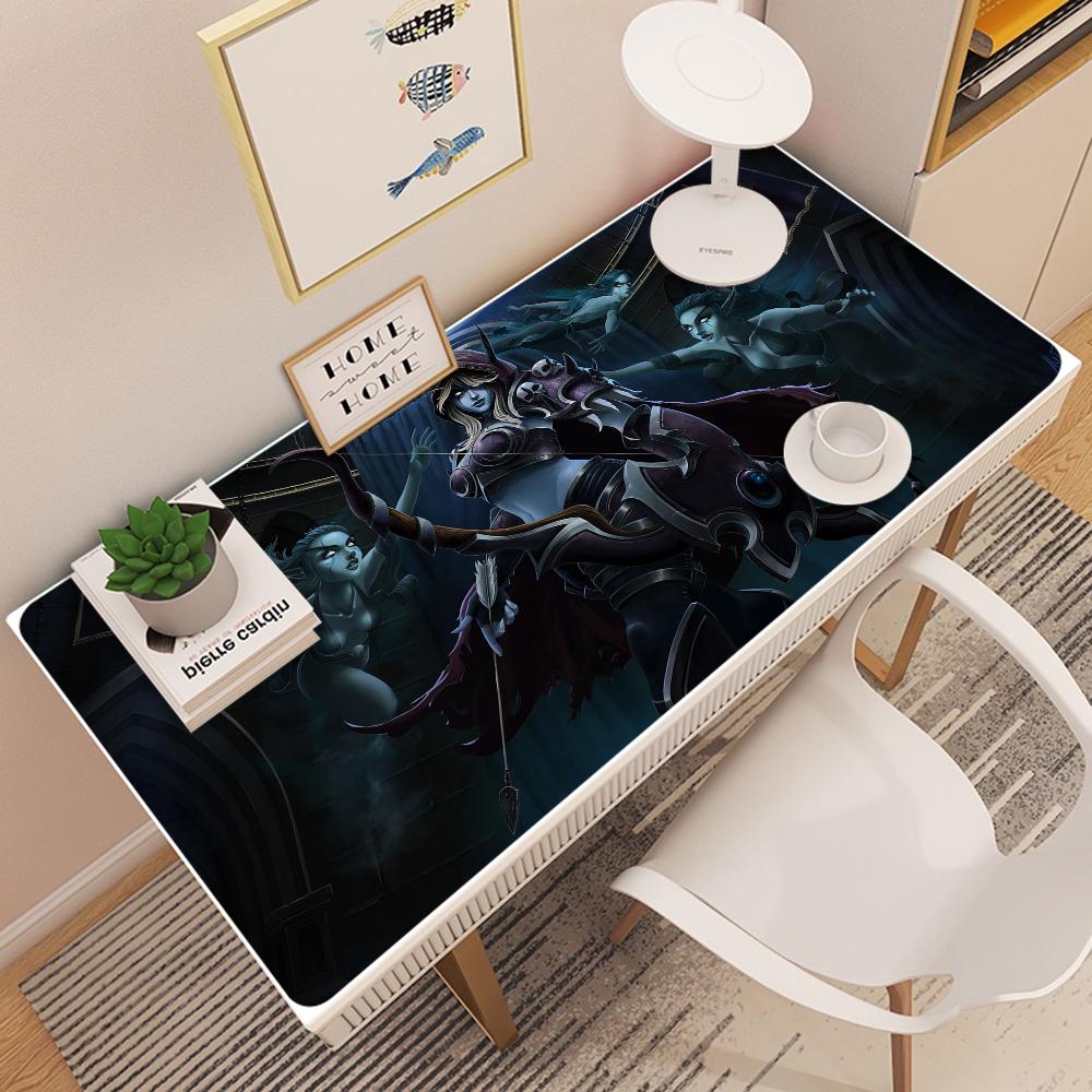 Sylvanas WOW Mousepad New Rubber Mouse Durable Desktop Mousepad Size for Game Keyboard Pad for Gamer
