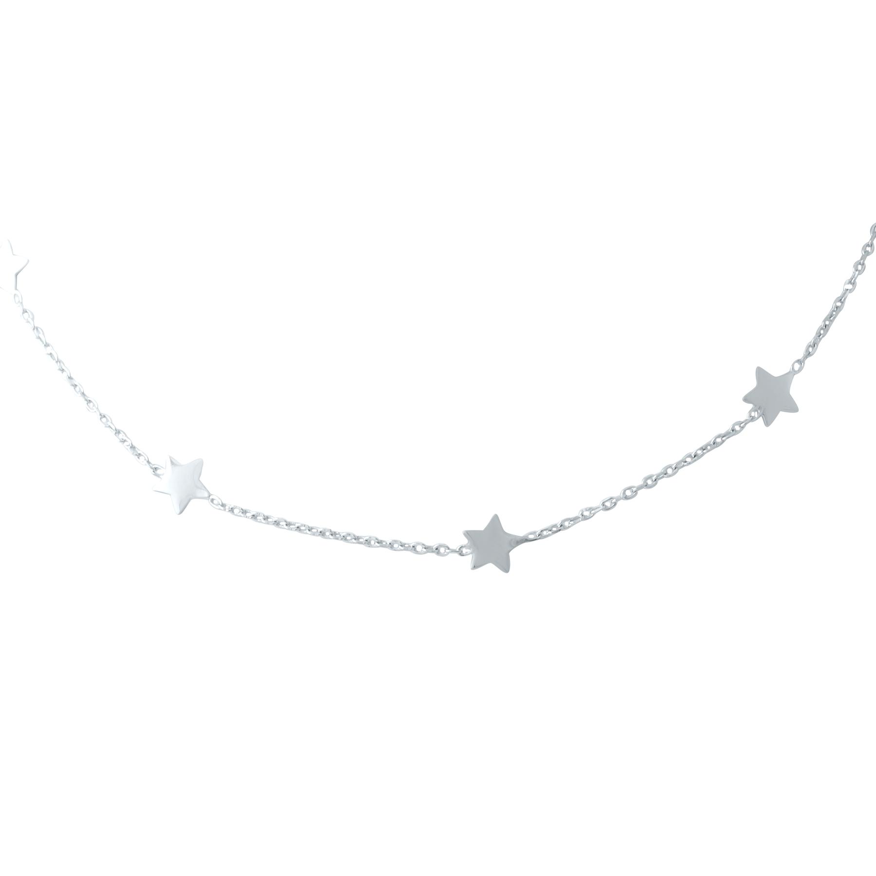 

Срібне кольє без каміння (1936016) 400450