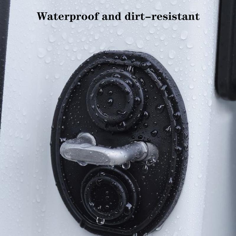 For Geely EX5 EM-i Starray EM-i Proton eMas 7 P145 2025~2027 2026 Car Silicone Door Lock Cover Rust Proof Protect Accessories
