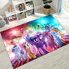 27 Style My Little Pony Unicorn Cartoon Rug for Bedroom Living Room Sofa Home Doormat Decor, Large Kids Non-slip Floor Mat Gift