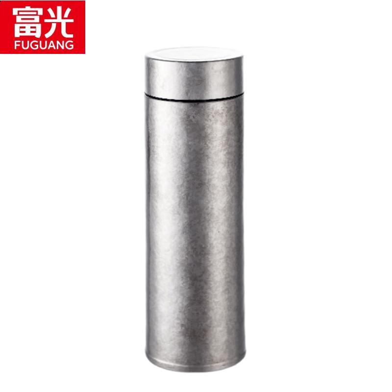 FUGUANG Pure Titanium Vacuum Insulated Tea & Water Separation Mug 480ml